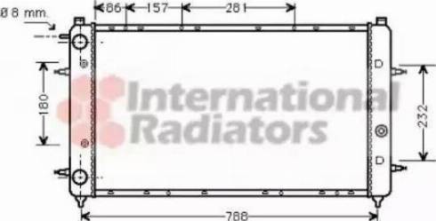 Nissens 65242A - Radiator, racire motor parts5.com