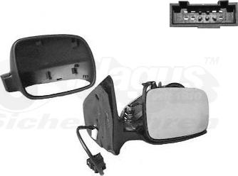 Van Wezel 5888808 - Outside Mirror parts5.com