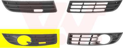 Van Wezel 5839594 - Ventilation Grille, bumper parts5.com