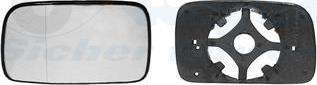 Van Wezel 5824831 - Mirror Glass, outside mirror parts5.com