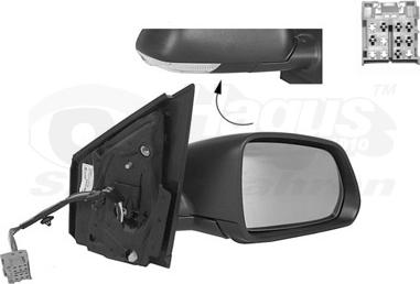 Van Wezel 5828808 - Oglinda exterioara parts5.com