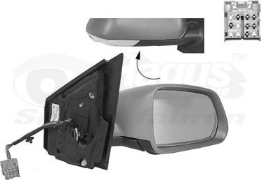 Van Wezel 5828818 - Retrovisor exterior parts5.com