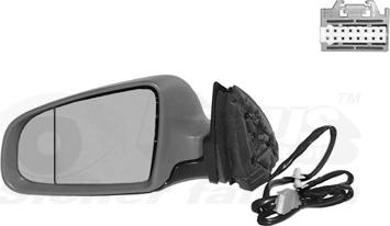 Van Wezel 0325817 - Retrovisor exterior parts5.com