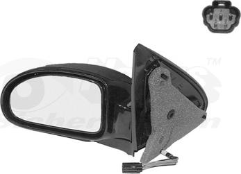 Van Wezel 1858807 - Outside Mirror parts5.com