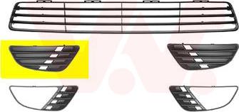 Van Wezel 1805592 - Ventilation Grille, bumper parts5.com