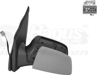 Van Wezel 1811817 - Outside Mirror parts5.com