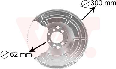 Van Wezel 3745371 - Protectie stropire,disc frana parts5.com