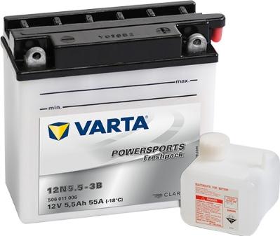 Varta 506011006I314 - Baterie de pornire parts5.com