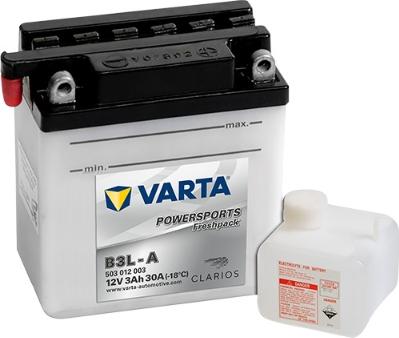 Varta 503012003I314 - Baterie de pornire parts5.com