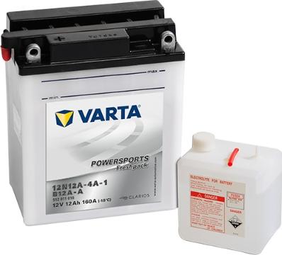 Varta 512011016I314 - Baterie de pornire parts5.com