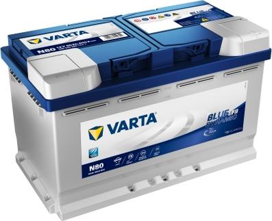 Varta 580500080D842 - Marş motoru aküsü parts5.com