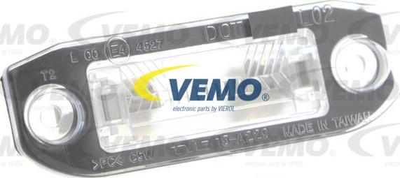 Vemo V95-84-0001 - Φωτισμός πινακίδας κυκλοφορίας parts5.com