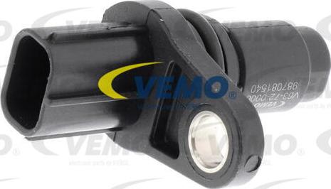 Vemo V63-72-0006 - Senzor,pozitie ax cu came parts5.com