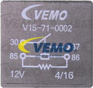 Vemo V15-71-0002 - Releu, curent alimentare parts5.com