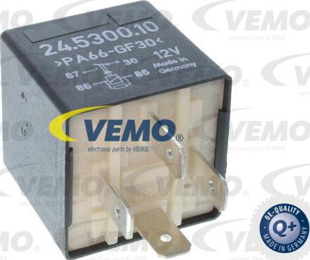 Vemo V15-71-0018 - Relay, fuel pump parts5.com