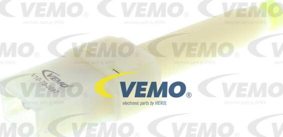 Vemo V10-73-0097 - Brake Light Switch parts5.com