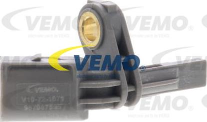 Vemo V10-72-1071 - Czujnik, prędkość obrotowa koła parts5.com