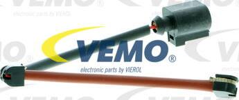 Vemo V10-72-1201 - Senzor de avertizare,uzura placute de frana parts5.com