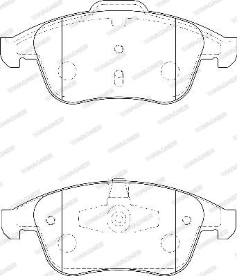 RENAULT 77 11 946 179 - Brake Pad Set, disc brake parts5.com