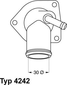 WAHLER 4242.92D - Termostat,lichid racire parts5.com