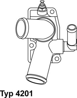 WAHLER 4201.92D - Termostat,lichid racire parts5.com