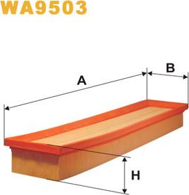 WIX Filters WA9503 - Zracni filter parts5.com