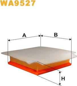 WIX Filters WA9527 - Filtru aer parts5.com