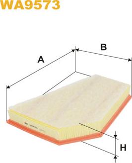 WIX Filters WA9573 - Zracni filter parts5.com