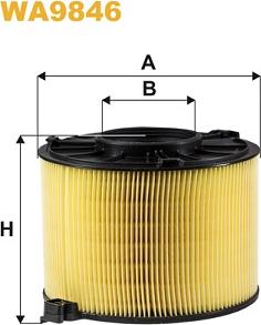 WIX Filters WA9846 - Filtru aer parts5.com