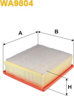 WIX Filters WA9804 - Zracni filter parts5.com