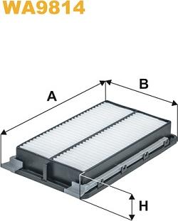 WIX Filters WA9814 - Filtru aer parts5.com