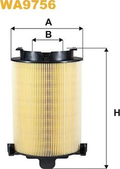 WIX Filters WA9756 - Filtr powietrza parts5.com