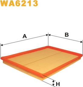 WIX Filters WA6213 - Filtre à air parts5.com