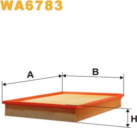 WIX Filters WA6783 - Filtro de aire parts5.com