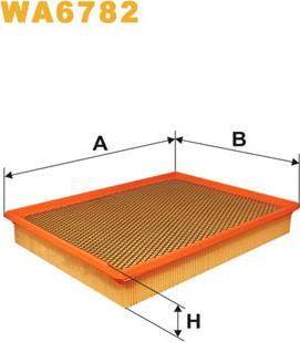 WIX Filters WA6782 - Filtro de aire parts5.com