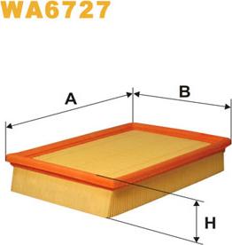 WIX Filters WA6727 - Filtre à air parts5.com