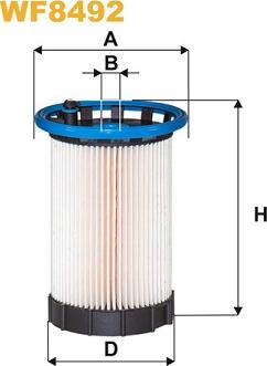 WIX Filters WF8492 - Filtru combustibil parts5.com