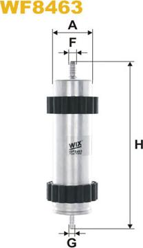 WIX Filters WF8463 - Kütusefilter parts5.com