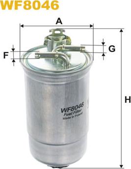 WIX Filters WF8046 - Üzemanyagszűrő parts5.com