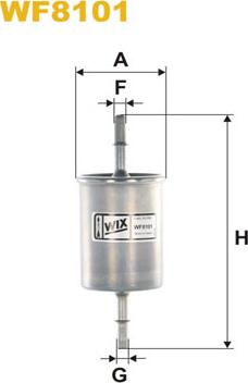 WIX Filters WF8101 - Polttoainesuodatin parts5.com