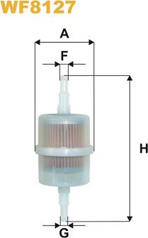 WIX Filters WF8127 - Filtre à carburant parts5.com