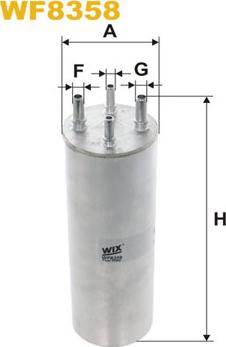 WIX Filters WF8358 - Filtar za gorivo parts5.com