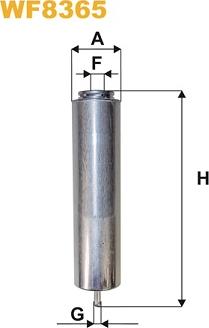 WIX Filters WF8365 - Filtru combustibil parts5.com