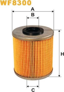 WIX Filters WF8300 - Filtru combustibil parts5.com