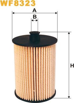 WIX Filters WF8323 - Fuel filter parts5.com