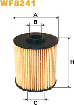 WIX Filters WF8241 - Üzemanyagszűrő parts5.com