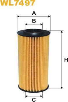 WIX Filters WL7497 - Filter za ulje parts5.com