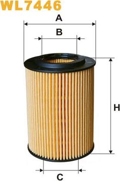 WIX Filters WL7446 - Filtar za ulje parts5.com