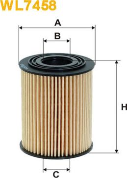 WIX Filters WL7458 - Olejový filter parts5.com