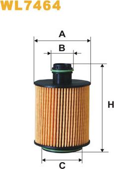 WIX Filters WL7464 - Oil Filter parts5.com